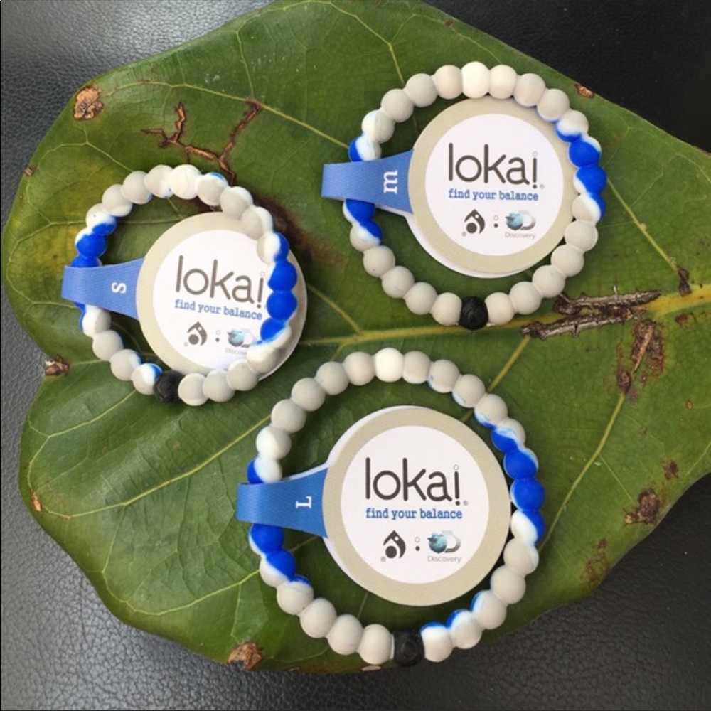 Lokai Bracelets Set of 2 Size M and L